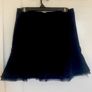 Black ann Taylor mini skirt